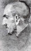 Mikhail Vrubel Portrait of Vsevolod Mamontov Spain oil painting artist